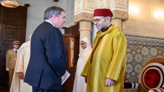 جلالة الملك يستقبل بالرباط عددا من السفراء الأجانب
