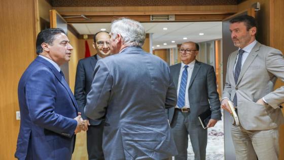 حجيرة يقوي التعاون التجاري بين المملكة المغربية ومملكة بلجيكا 🇲🇦 🇧🇪