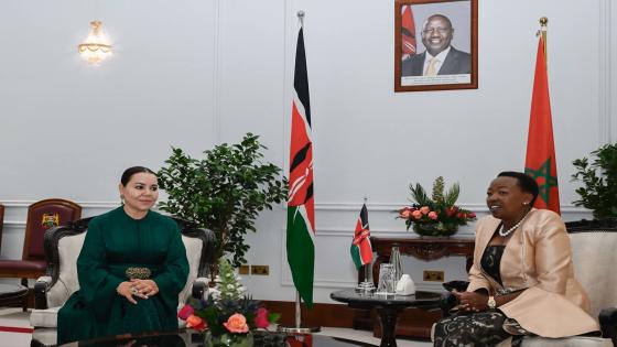 برنامج “متحدون، نسمع بشكل أفضل”.. السيدة الأولى لكينيا تعرب عن عميق امتنانها لصاحبة السمو الملكي الأميرة للا أسماء