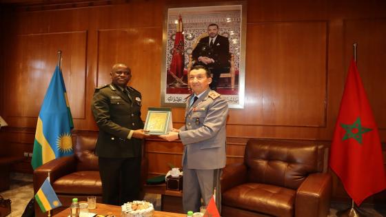 بتعليمات سيدنا نصره الله…الجنرال بريظ يستقبل رئيس أركان القوات البرية للجيش الرواندي