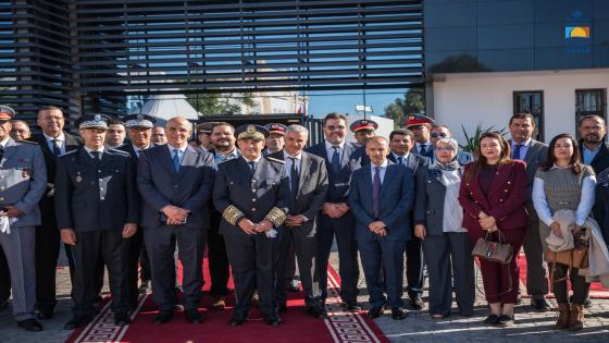 الوالي امزازي يدشن وحدة القيادة والتنسيق