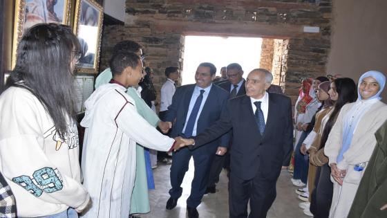 الكثيري والعامل باري يتفقدان فضاء الذاكرة بطاطا