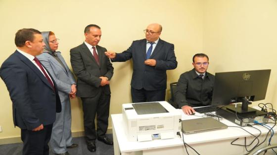 صور. افتتاح المكاتب القضائية في ملاعب كاس افريقيا