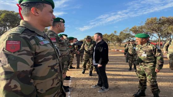 تصاور..العسكر بالمغرب ومريكان نحو تعميق التعاون