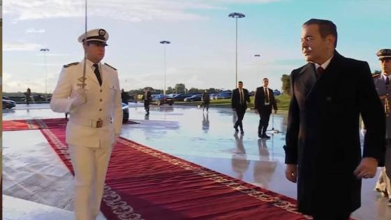 صور وصول صاحب السمو الملكي الأمير مولاي رشيد لملعب الأمير مولاي عبد اللّه لترأس مراسيم نهائي كأس إفريقيا #maestro_one