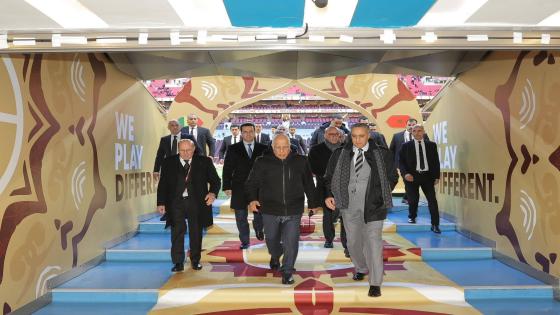 صور.. الحموشي واقف على تراتيبات الحلقة الاخيرة لكاس افريقيا