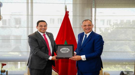 الوزير مزوير يستقبل لجنة الطاقة والثروة بالمملكة الهاشمية