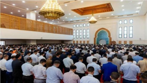صور اول صلاة جمعة بالمقر الجديد للمديرية العامة للامن الوطني