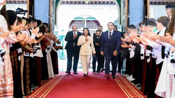 بأمر من جلالة الملك، صاحبة السمو الملكي الأميرة للا مريم تستقبل الأطفال المقدسيين المشاركين في الدورة الـ 17 للمخيم الصيفي لوكالة بيت مال القدس الشريف