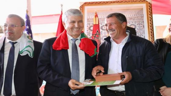 صديقي وزير الفلاحة يطلق مشاريع التنمية الفلاحية