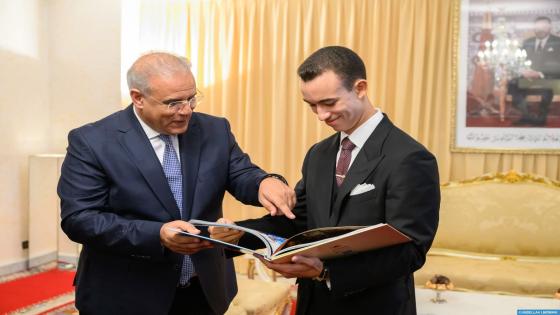 استقبال صاحب السمو الملكي ولي العهد الأمير مولاي الحسن للأطفال المقدسيين يجسد اهتمام جلالة الملك المتواصل بالمدينة المقدسة وبسكانها