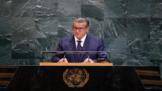 في كلمة باسم المملكة.. أخنوش يحث المنتظم الدولي على الانتقال من منطق إدارة الأزمات إلى بناء حلول دائمة