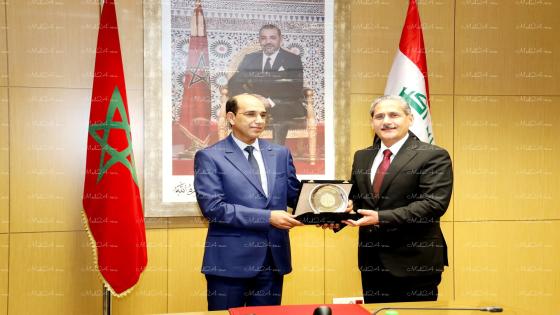 السيد البلاوي يستقبل رئيس هيئة النزاهة بجمهورية العراق