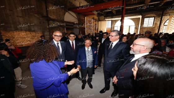بتعليمات سامية من جلالة الملك، السيد أخنوش يدشن جناح المغرب في الدورة الـ61 لبينالي البندقية