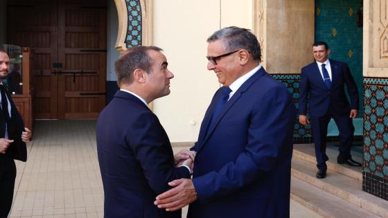 تصاور وتفاصيل اخنوش يجري مباحثات ثنائية مع الوزير الأول الفرنسي على هامش الاجتماع رفيع المستوى المغربي الفرنسي
