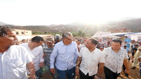 الحوز … لقاء تواصلي بحضور عزيز أخنوش مع ساكنة تغدوين