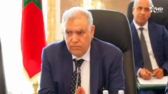 تصاور وفيديو..لفتيت وزير الداخلية يجمع الوزراء بولاة ورؤساء الجهات