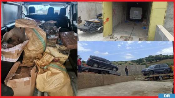 طنجة .. إجهاض عملية للتهريب الدولي للمخدرات وحجز 890 كيلوغرام من مخدر الشيرا
