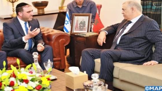 وزير الداخلية يعقد اجتماع عمل بالرباط مع وزير الداخلية والصحة الإسرائيلي